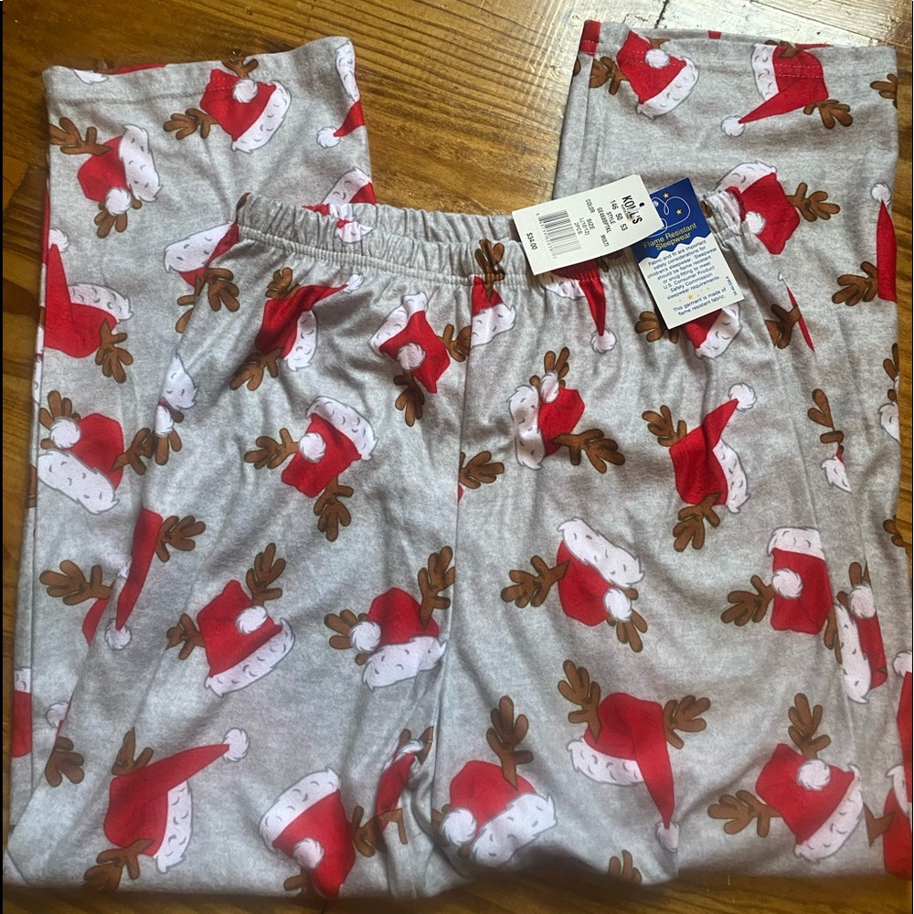 Up-Late Girl's Holiday Pajama Pants